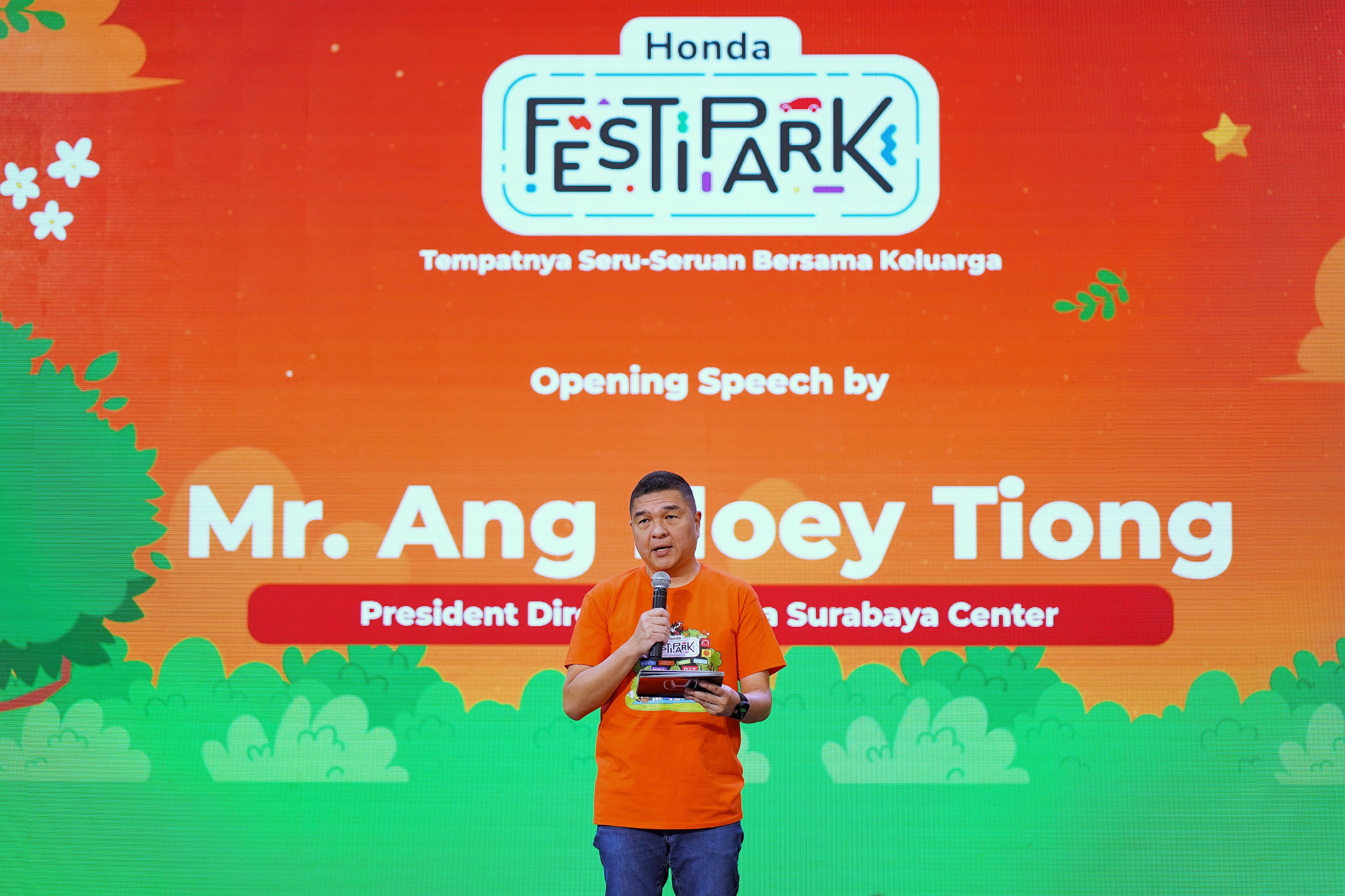 Ang Hoey Tiong, President Director Honda Surabaya Center