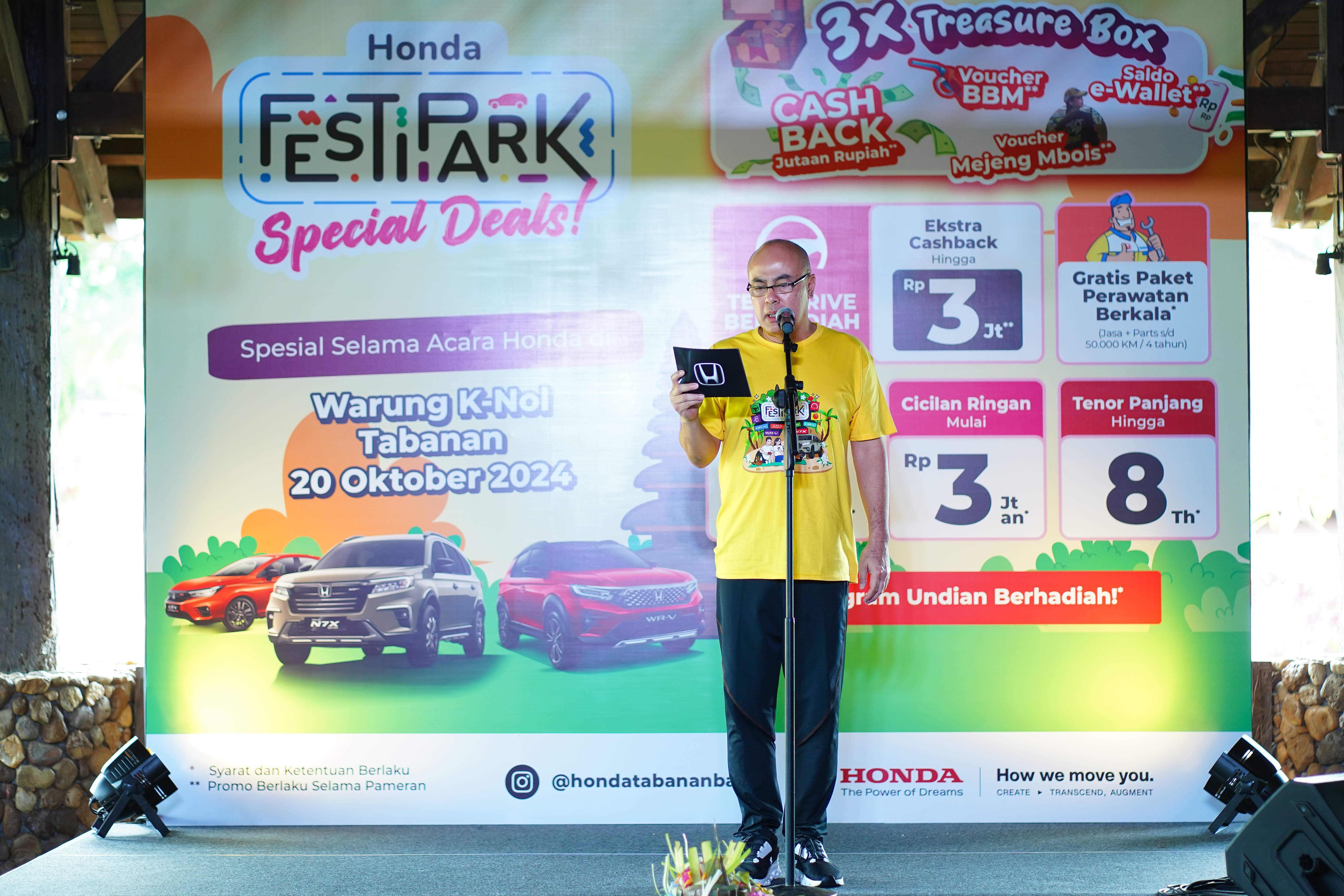 Edwin Nugroho selaku Director Honda Bintang Tabanan